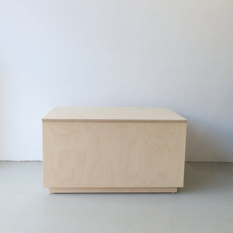 Beautiful wooden storage box, clean and elegant design