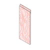 Clearply door v-pull