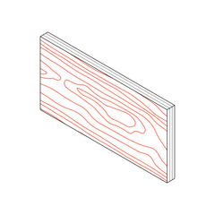 Veneer on Ply Drawer Front with No Handle