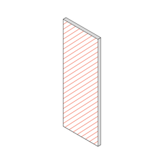 Laminex on Ply Door with No Handle