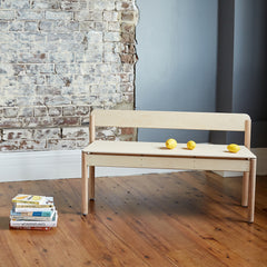 Plonk Bench with Backrest