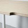 Plywood Timber Desk Table Top Cutout-Edge Detail